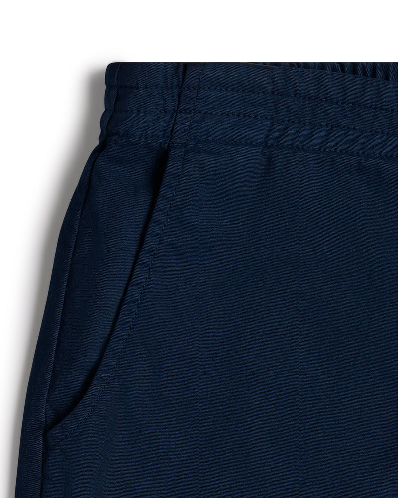 Urban Stretch Washed Shorts - Navy