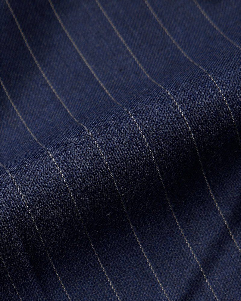 Antibes Striped Neapolitan Dress Pants - Blue