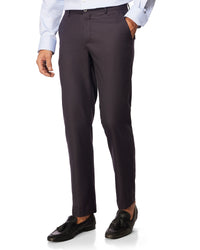 Chancellor Blended Wool Dress Pants - Navy