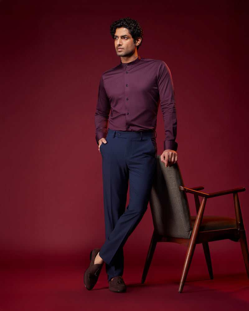 Flux 4-way Stretch Dress Pants - Dark Blue