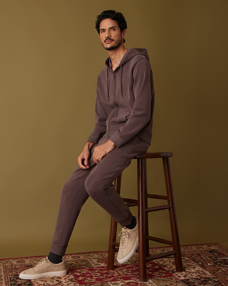 Luxe Journey Joggers - Brown