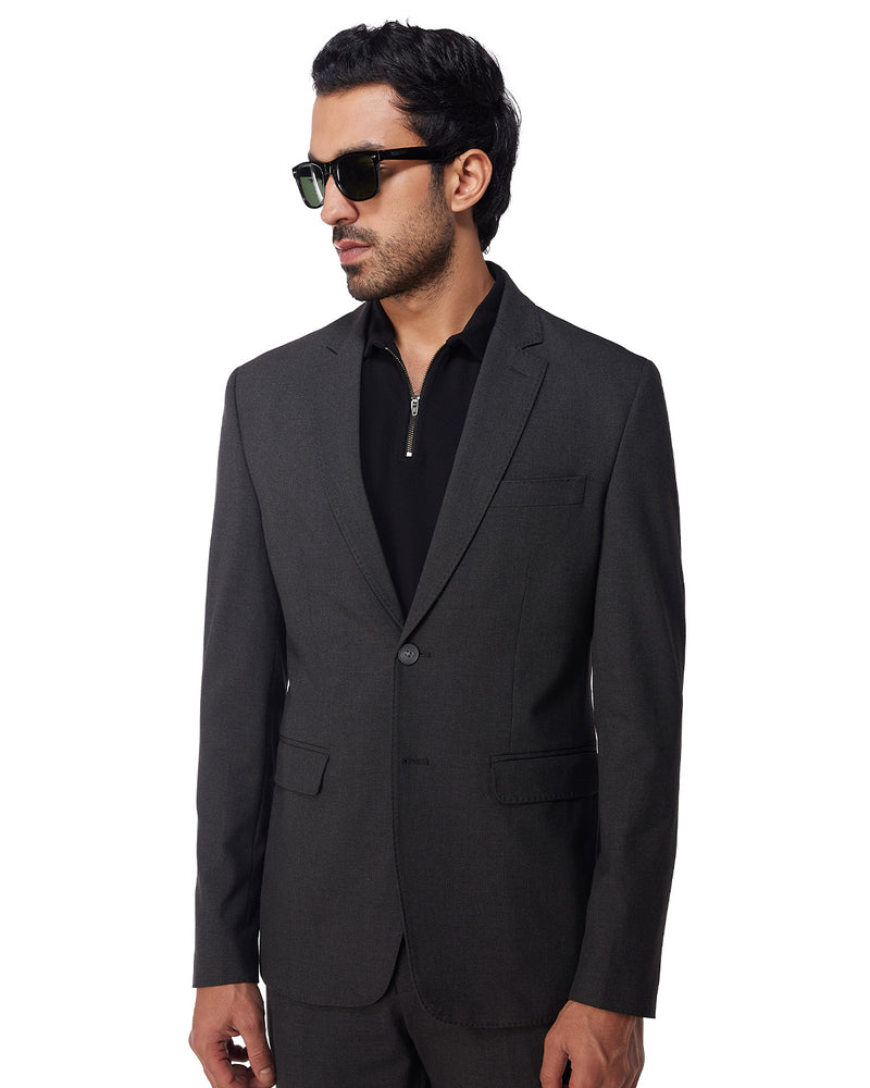 The Flux 4-Way Stretch Blazer - Grey