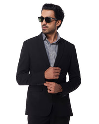 The Flux 4-Way Stretch Blazer - Black