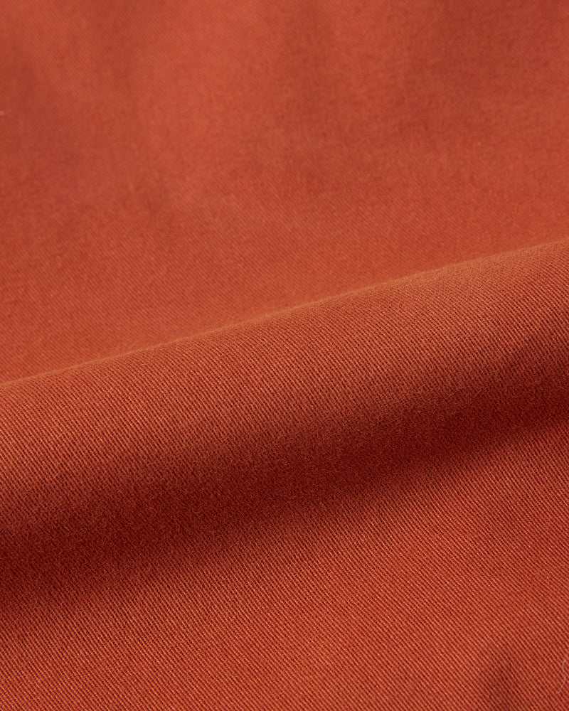 Urban Stretch Washed Shorts - Rust