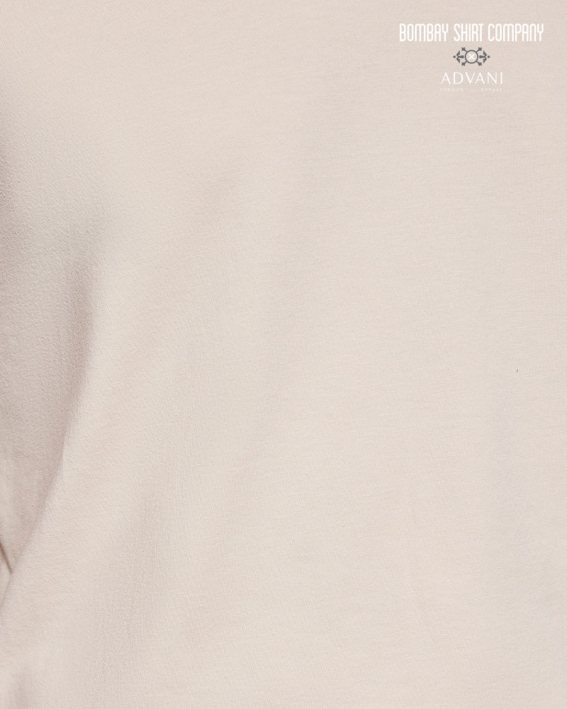 BSC x ALB | Turtleneck Toast T-Shirt - Cream