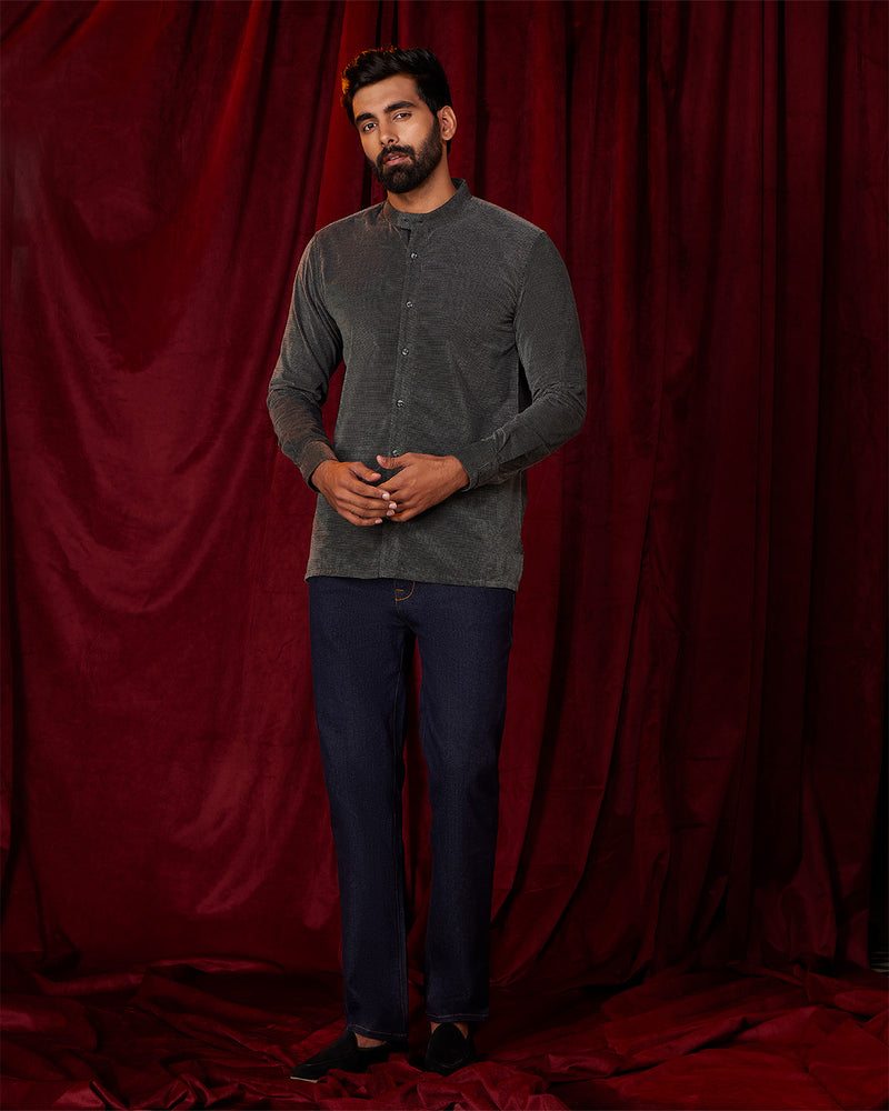 BSC x ALB | Groove Corduroy Shirt - Grey