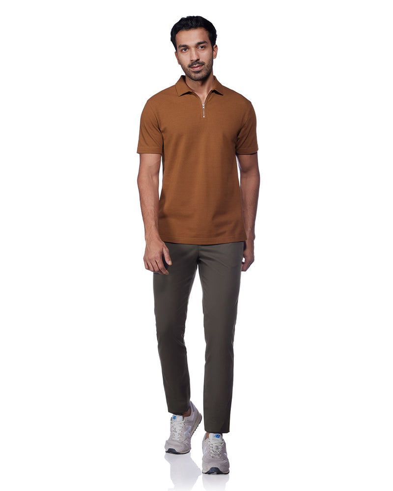 Vintage-Day Casual Chinos - Charcoal