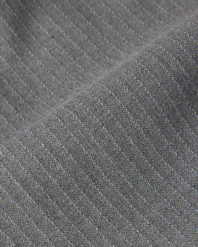 Baron Stripe Stretch Dress Pants - Grey
