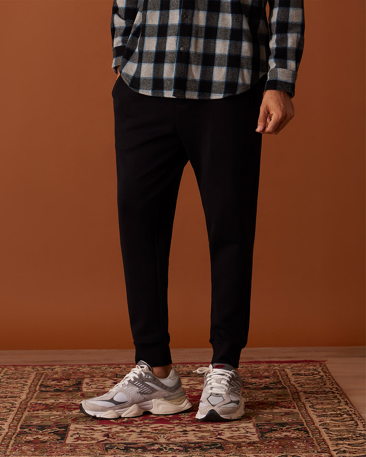 Luxe Journey Joggers - Black