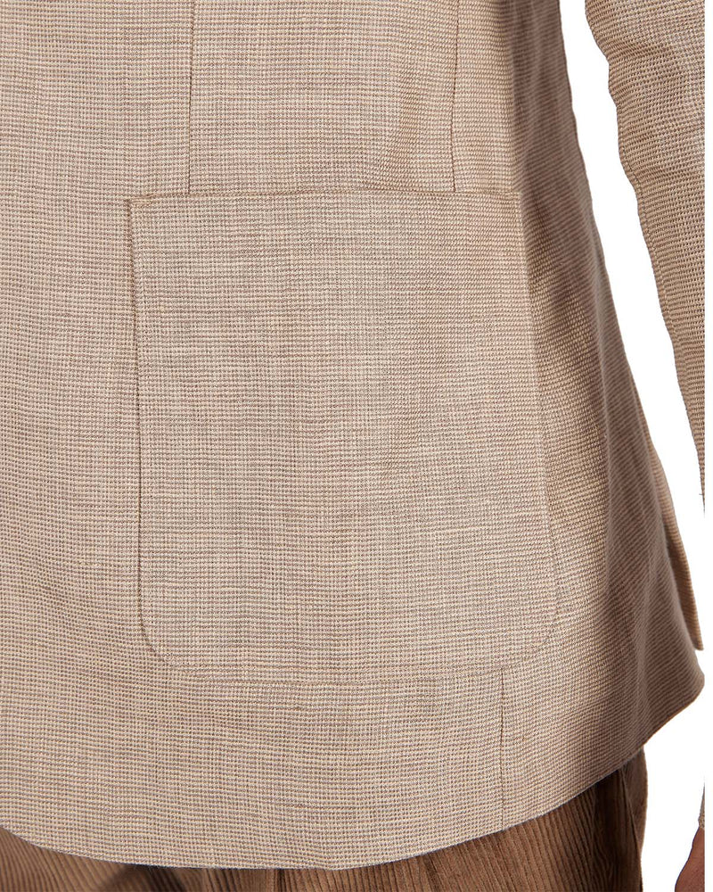 The Westwood Linen Blazer - Khaki