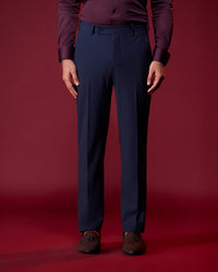 Flux 4-way Stretch Dress Pants - Dark Blue