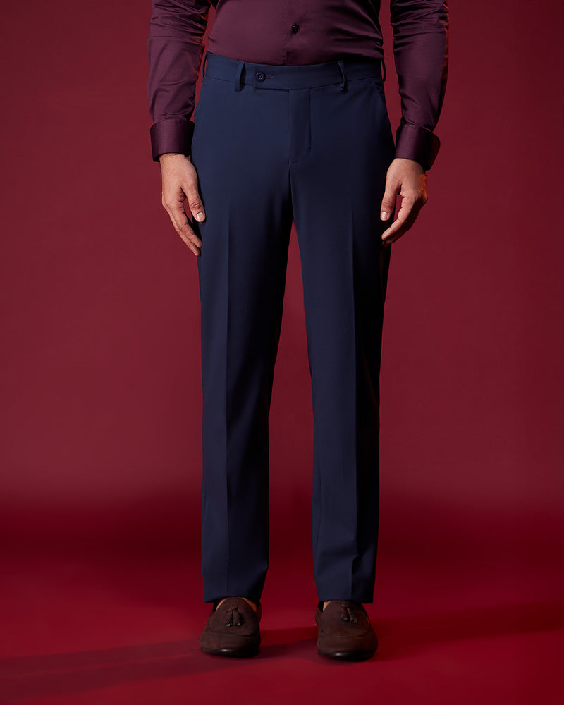 Flux 4-way Stretch Dress Pants - Dark Blue