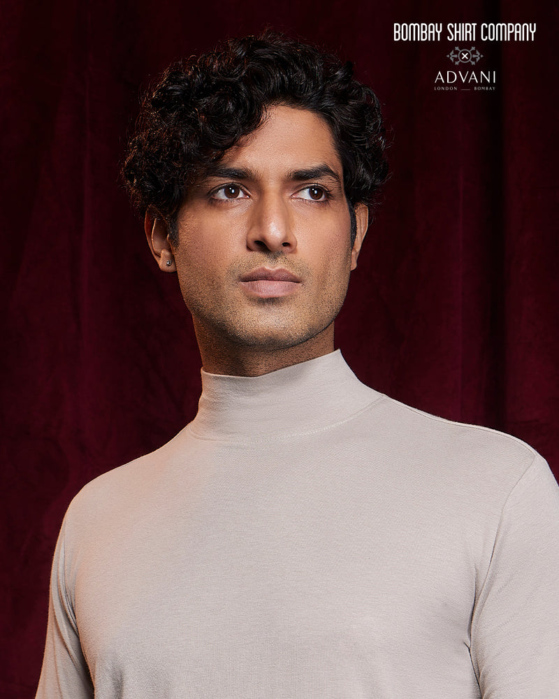 BSC x ALB | Turtleneck Toast T-Shirt - Brown