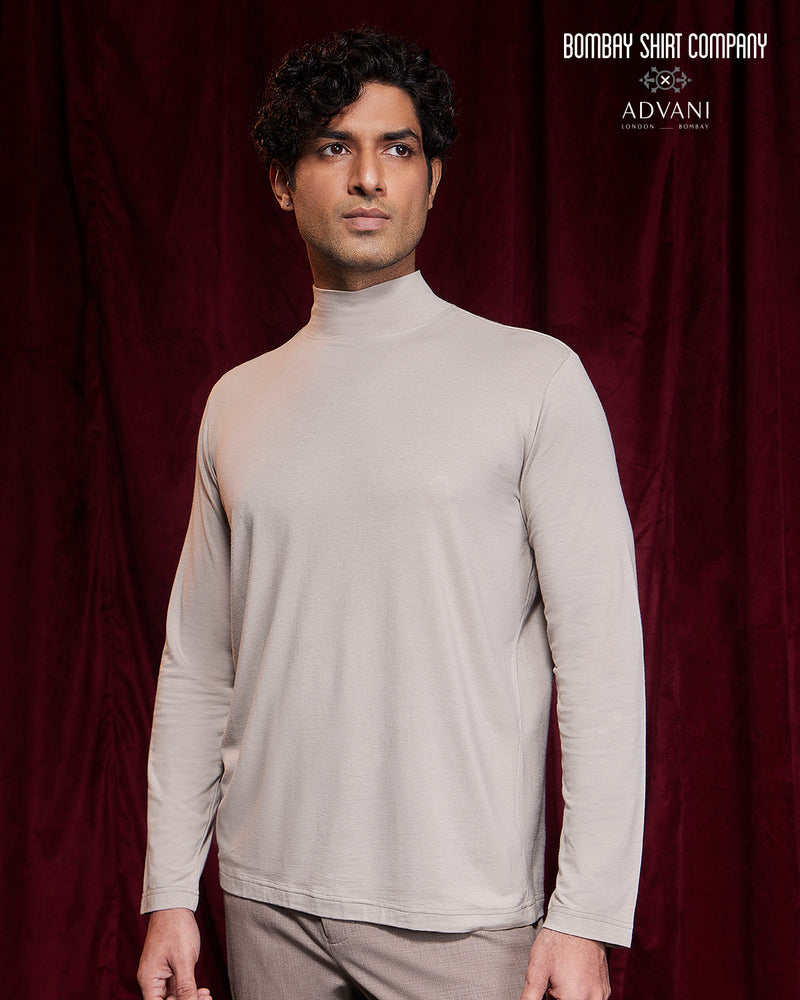 BSC x ALB | Turtleneck Toast T-Shirt - Brown