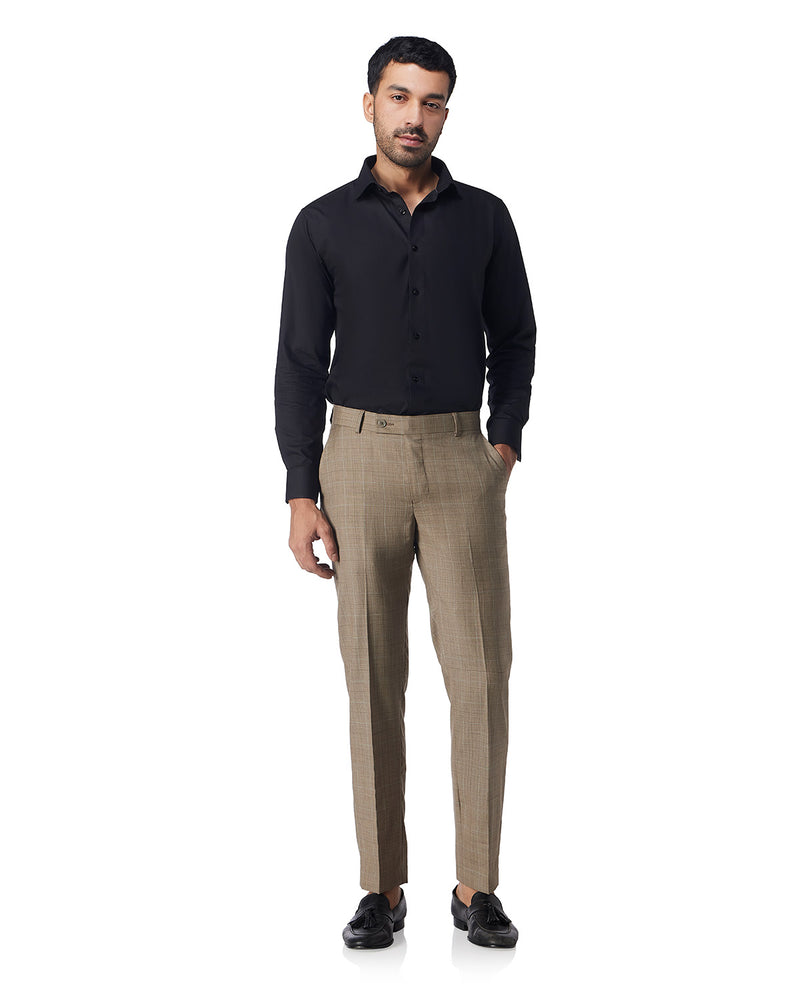 Black Smooth Cotton Poplin Shirt