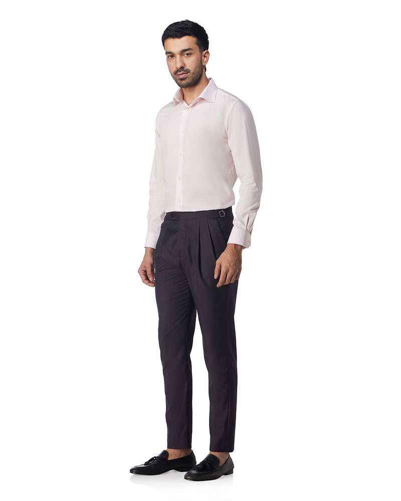 Pink Cotton Poplin Shirt