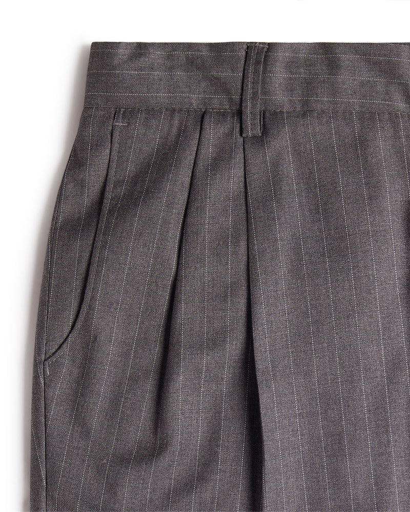 Savoir Striped Lounge Pants - Grey