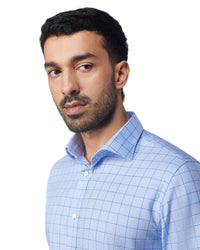 Blue Glen Plaid Checked Shirt