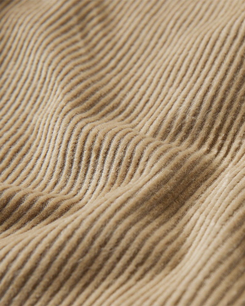 Sierra Corduroy Pleated Chinos  - Beige