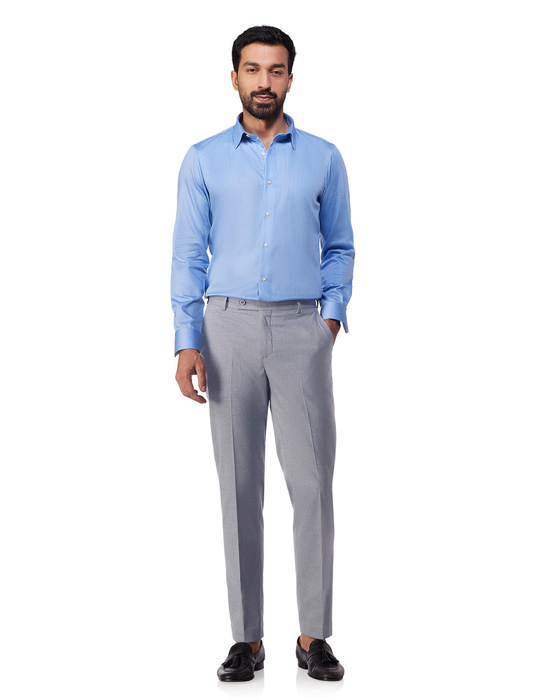Dark Grey Formal Pant Matching Shirt Dark Blue Formal Pant