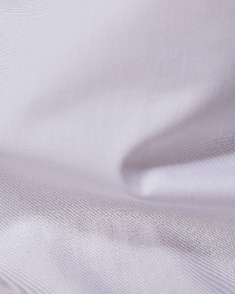 White Bold Twill Shirt