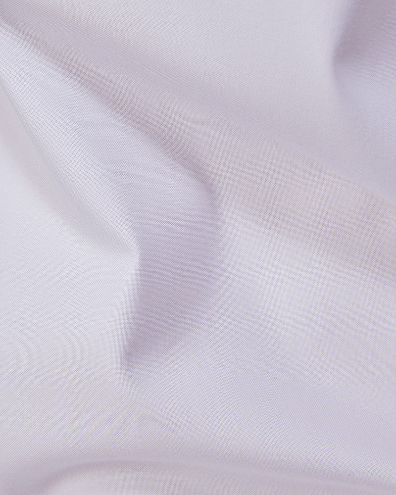 White Stretch Oxford Shirt