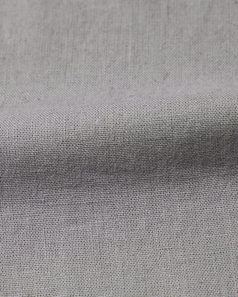 Palmscape Cotton Linen Pants - Light Grey
