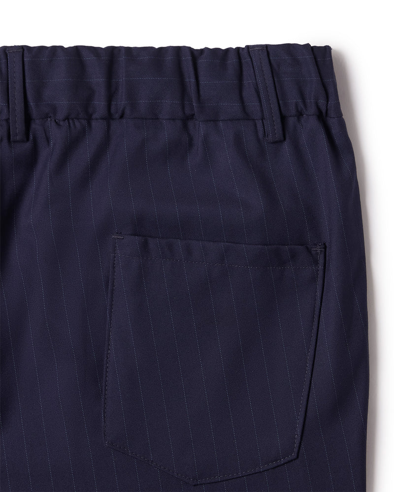 Savoir Striped Lounge Pants - Navy