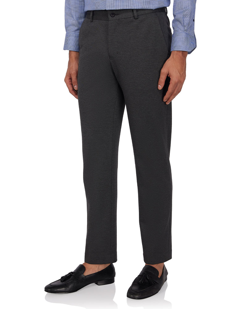 Versa Knit Stretch Dress Pants - Dark Grey