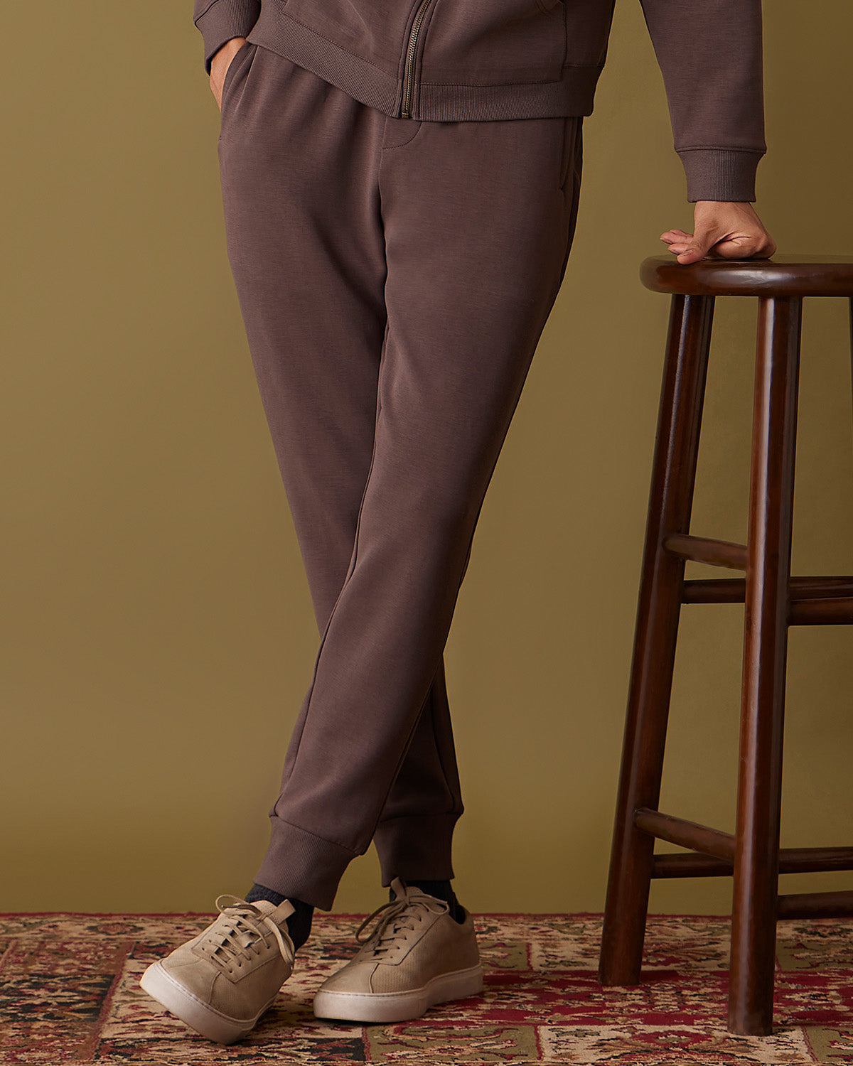 Luxe Journey Joggers - Brown