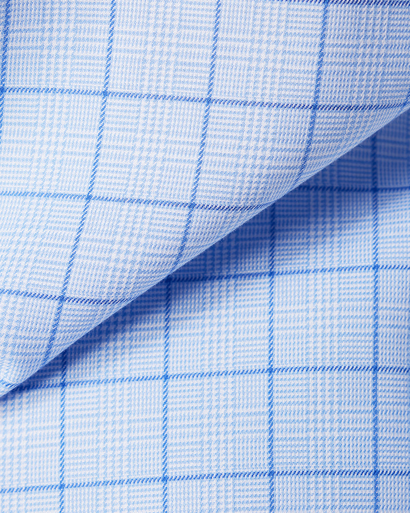 Blue Glen Plaid Checked Shirt
