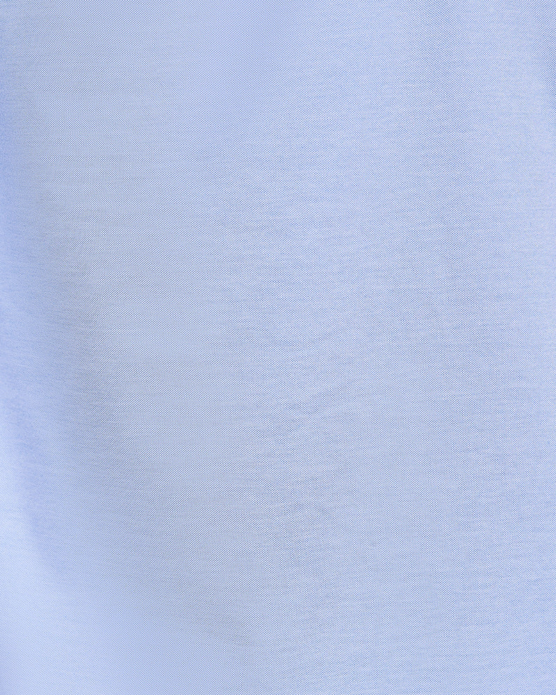 BSC x ALB | Monte Carlo Popover Stretch Knit Shirt - Light Blue