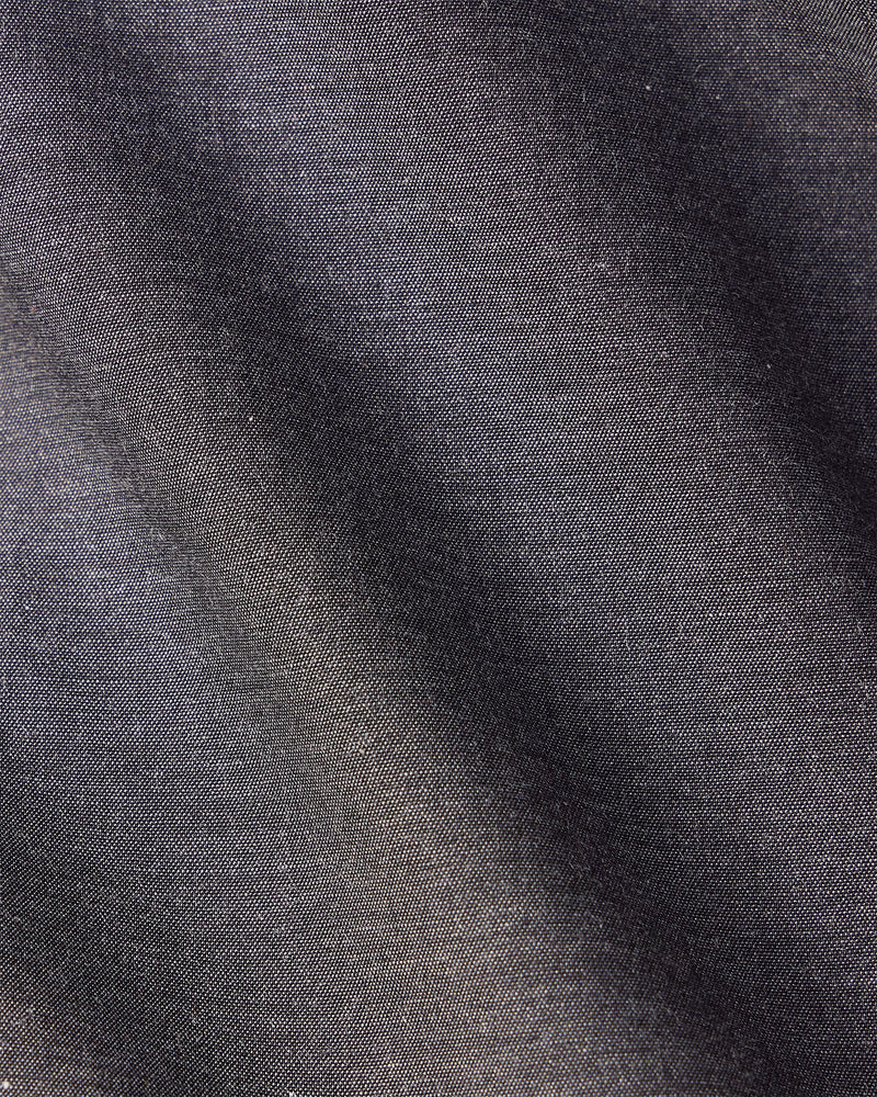 Grey Melange Oxford Shirt