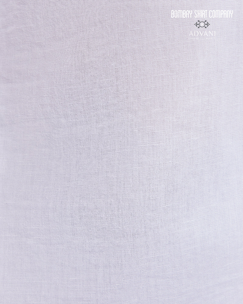 BSC x ALB | Riviera Cotton Linen Popover Shirt - White