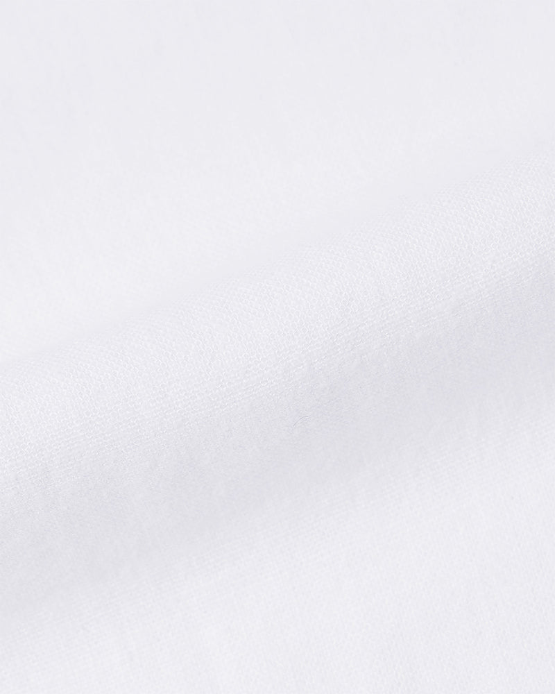 Palmscape Cotton Linen Pants - White