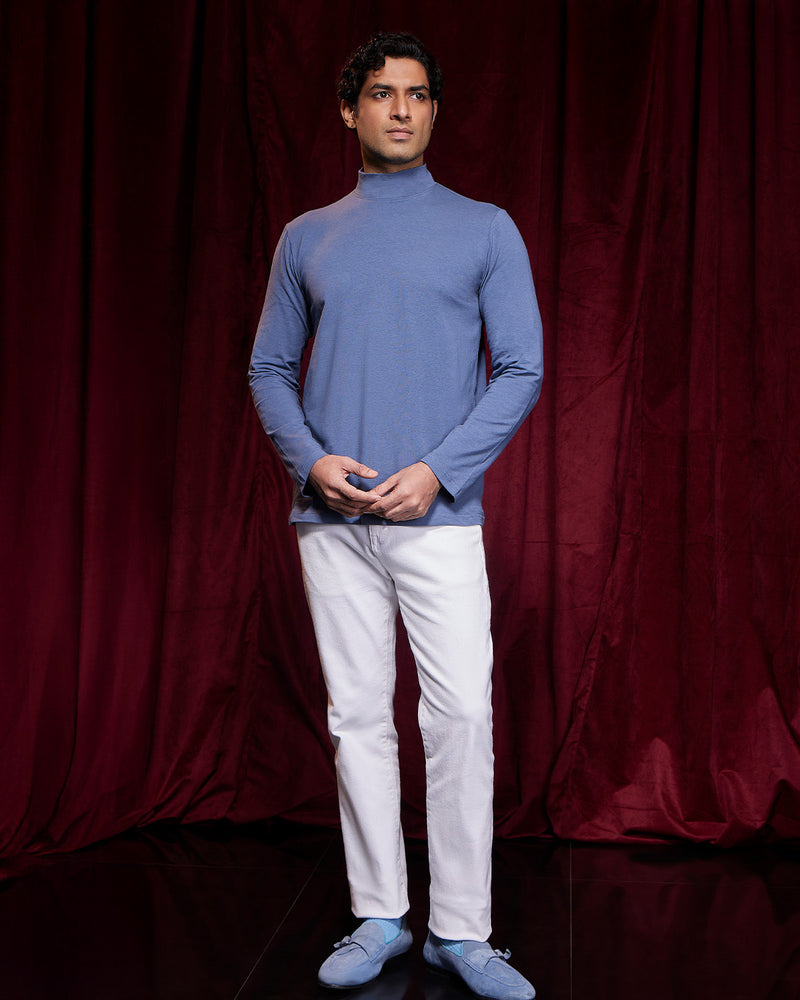 BSC x ALB | Turtleneck Toast T-Shirt - Grey