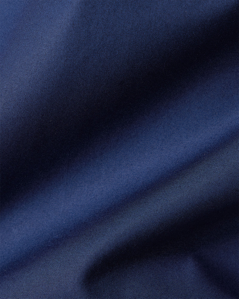 Navy Contrast Poplin Shirt