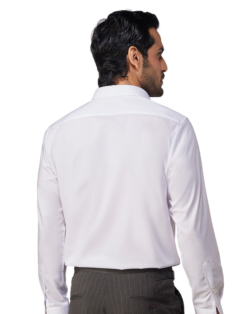 White Poplin Shirt
