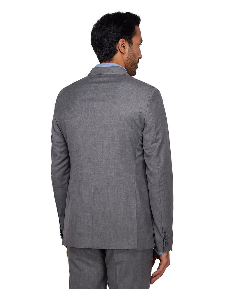 The Ashbury Blended Wool Blazer - Grey
