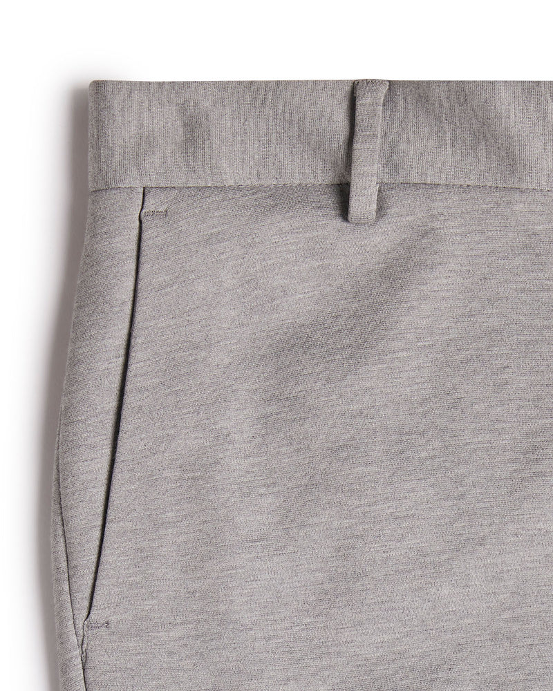 Versa Knit Stretch Dress Pants - Light Grey