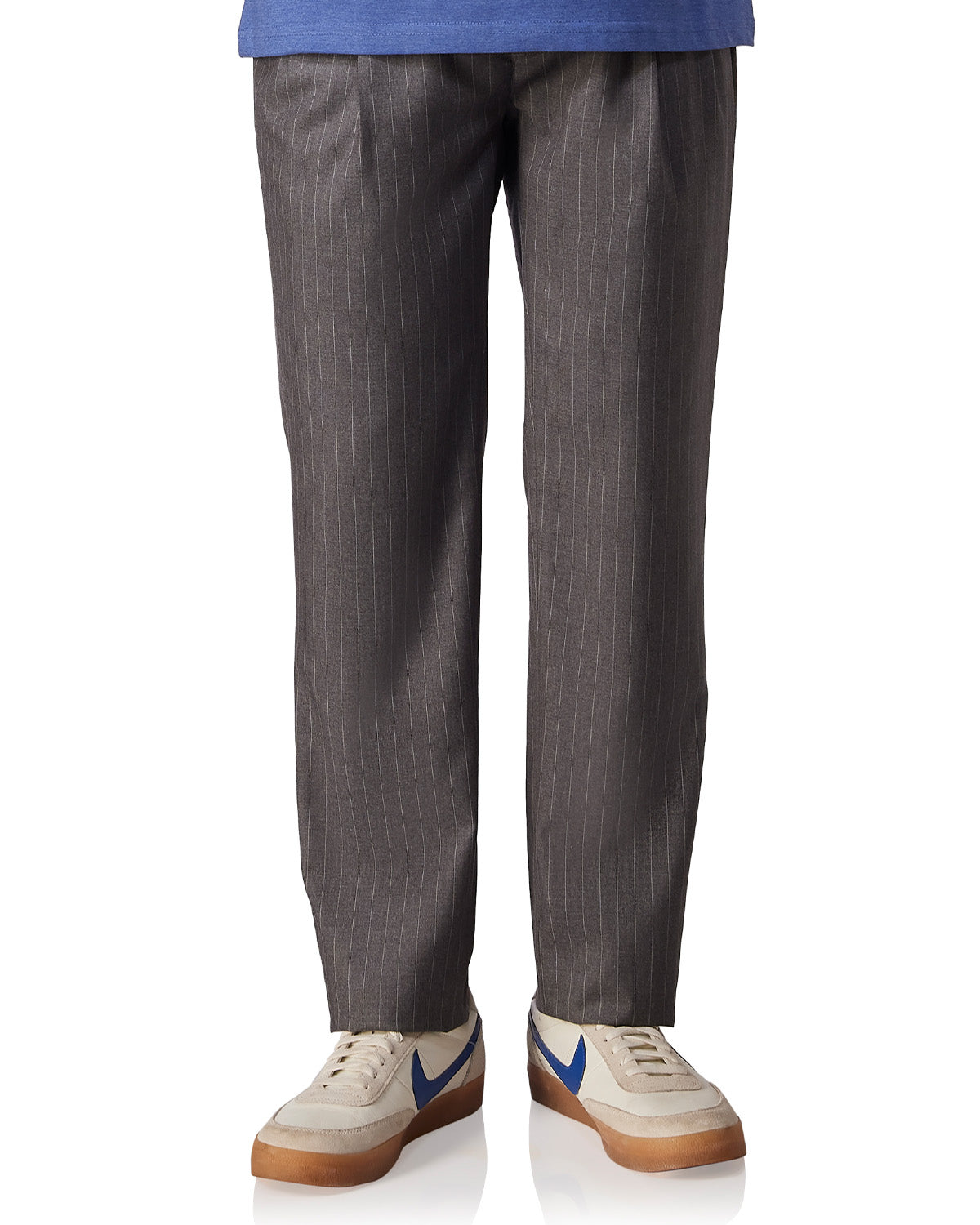 Savoir Striped Lounge Pants - Grey
