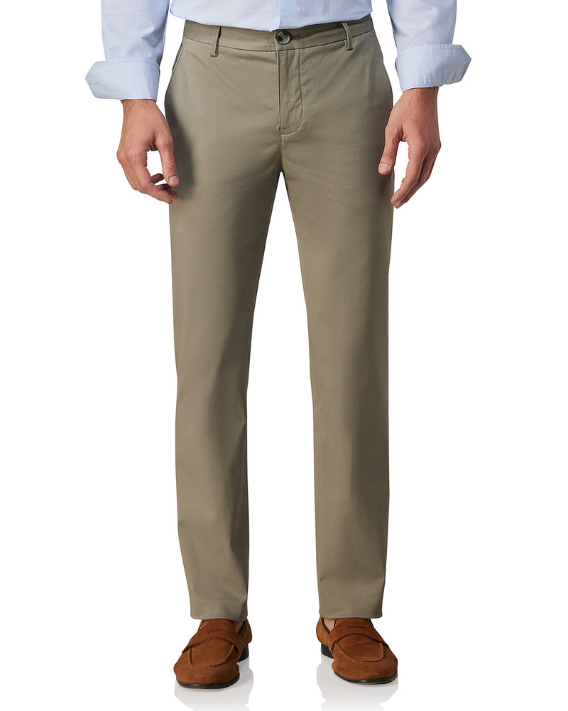 Elevate Everyday Stretch Chinos Light Olive – Bombay Shirt Company