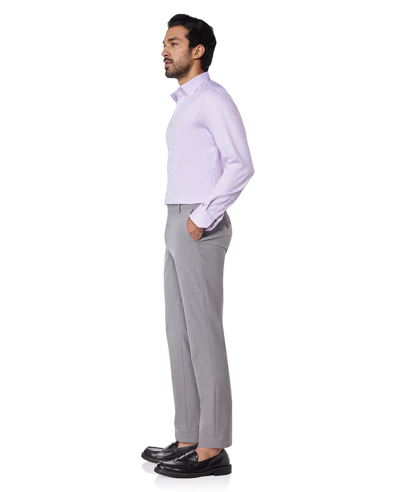 Flux 4-way Stretch Dress Pants - Light Grey Bombay Shirt Company Flux 4-way Stretch Dress Pants - Light Grey Bombay Shirt Company