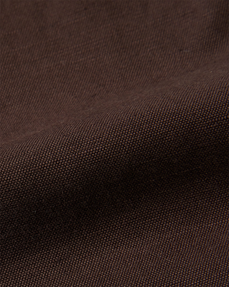 Weekender Cotton Linen Shorts - Brown