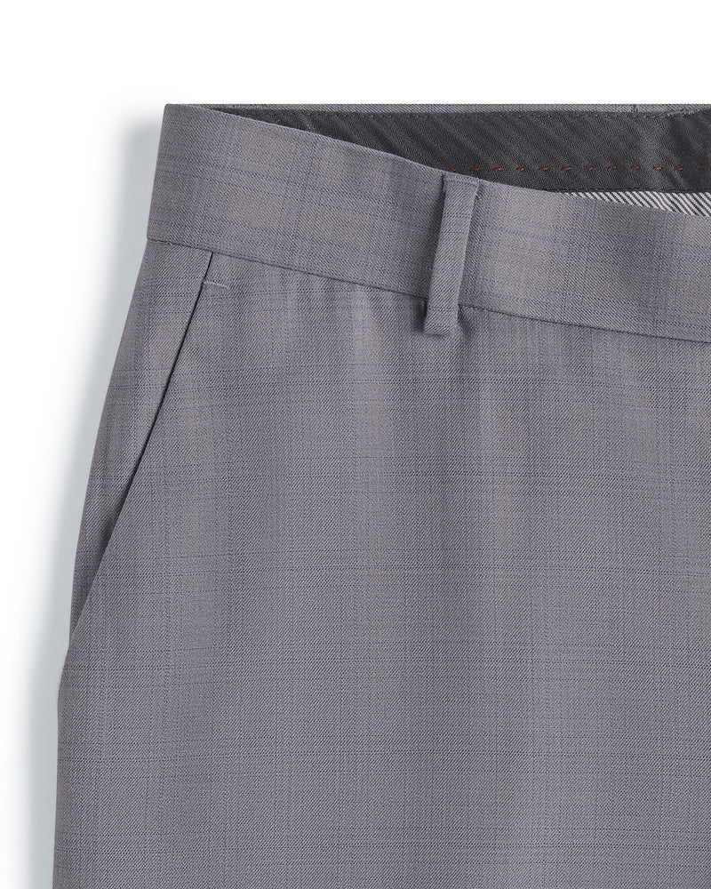 Corsair Checked Dress Pants - Grey
