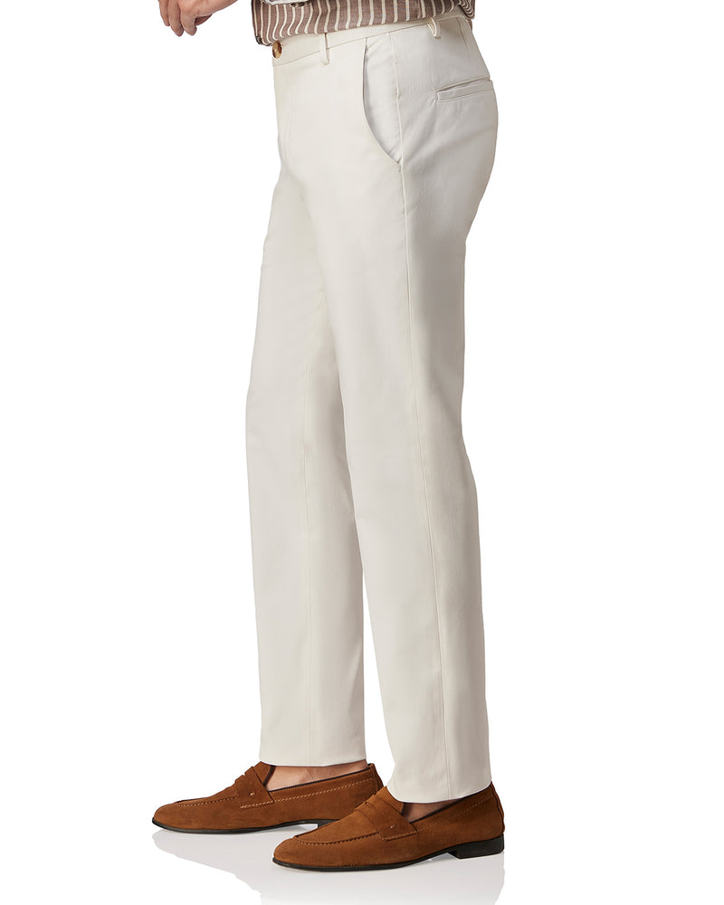 Elevate Everyday Stretch Chinos - White
