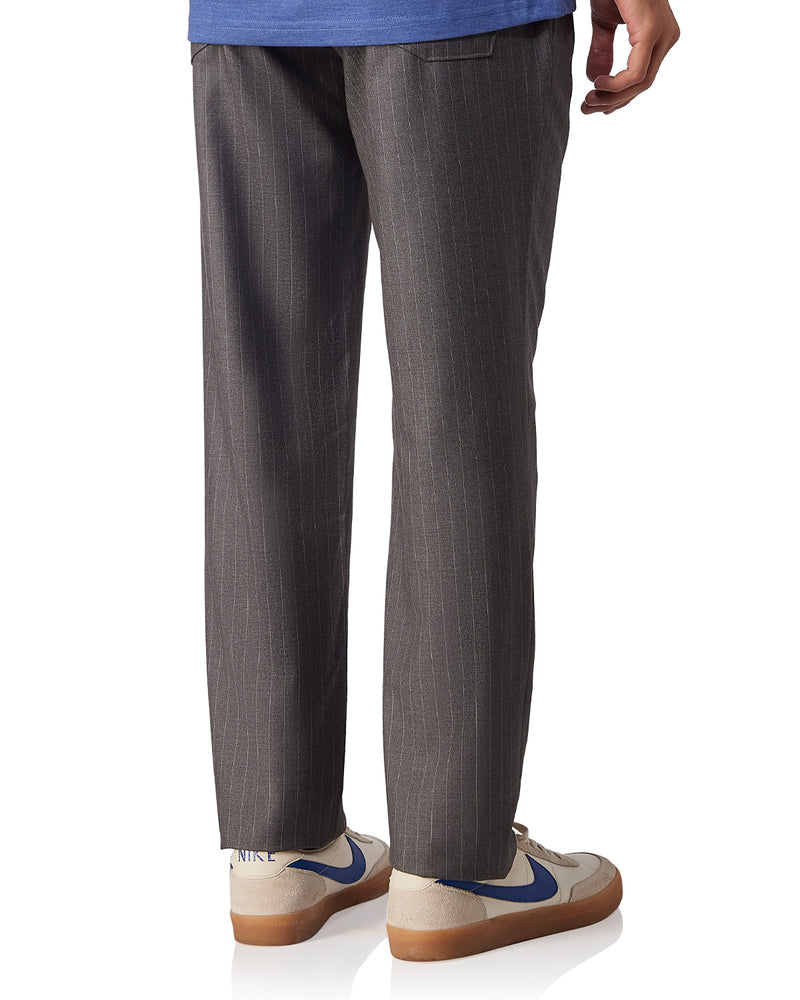 Savoir Striped Lounge Pants - Grey