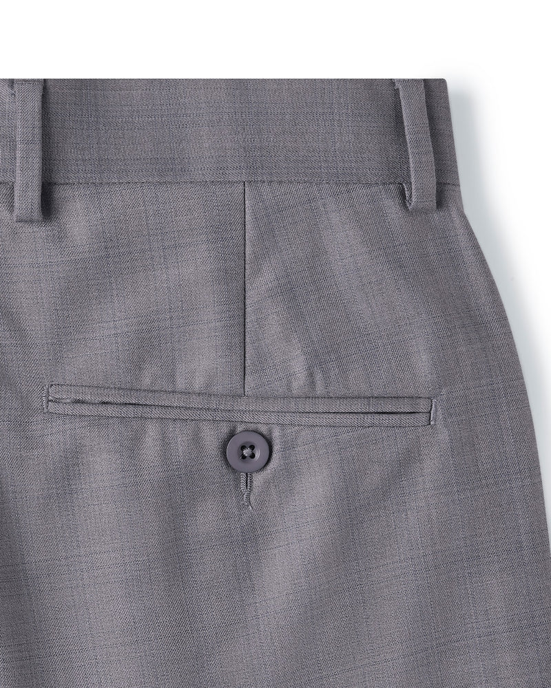 Corsair Checked Dress Pants - Grey