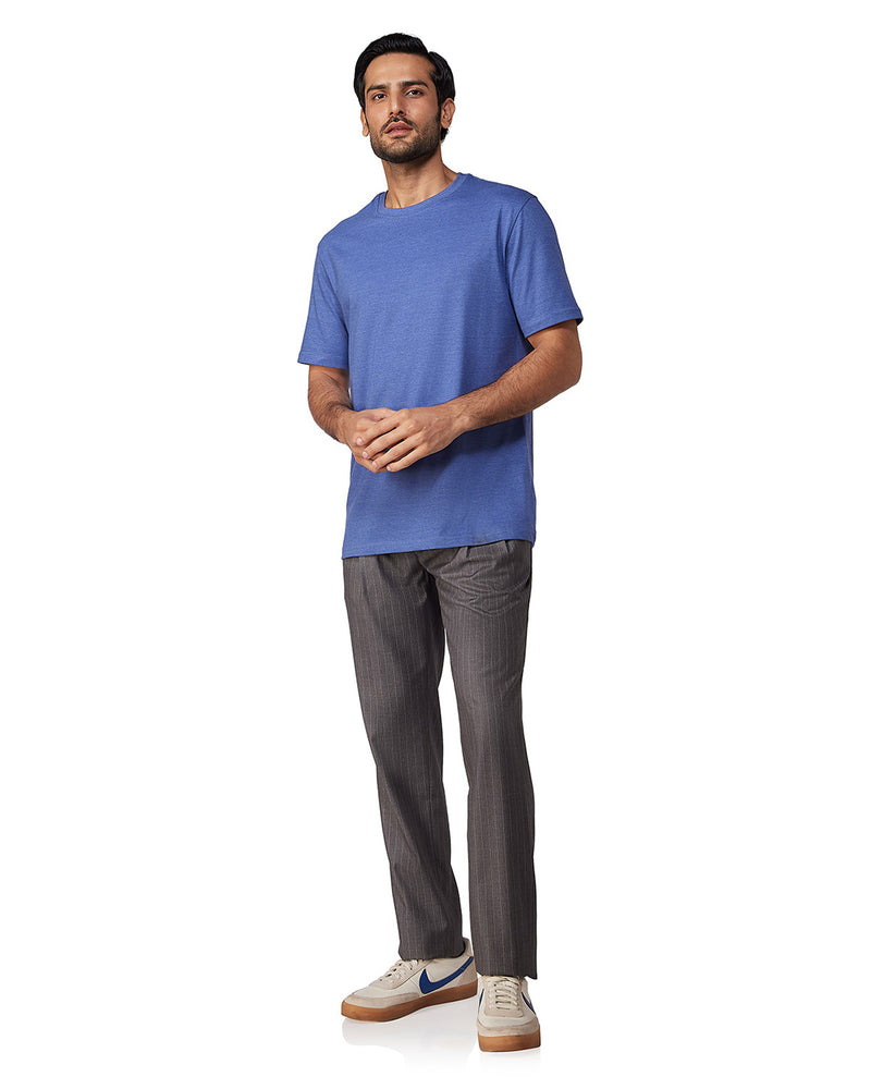 Savoir Striped Lounge Pants - Grey