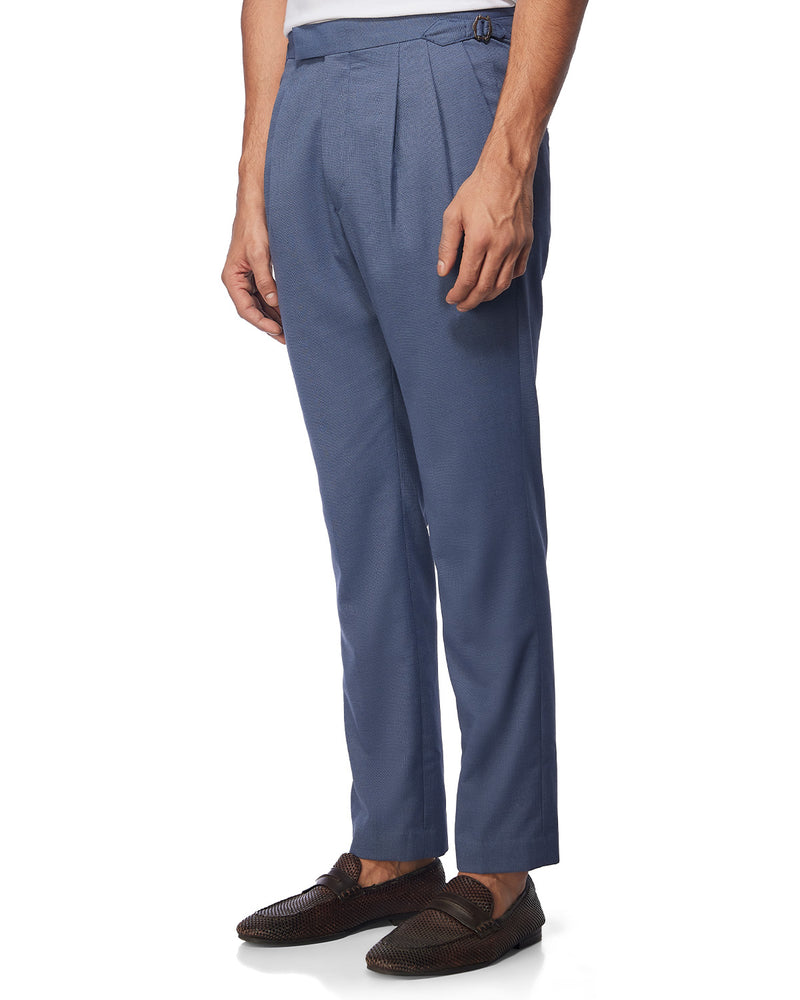 Palermo Stretch Neapolitan Dress Pants - Blue